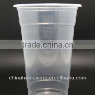 18oz 540ml disposable beverage cup /clear big pp cup