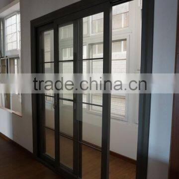aluminium BI floding door with powder coating Anodizing sliver