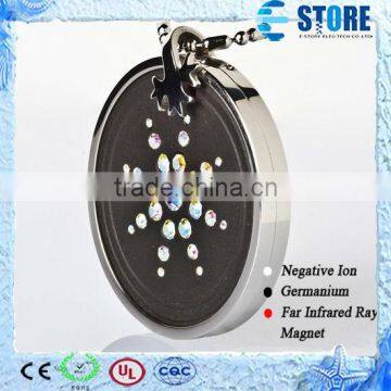 Black Lava Energy Stone Pendant With Quantum Negative Ions Energy Pendants Charms