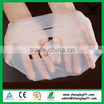 Hydrophic 100% spunlace nonwoven fabric for compressed facial mask