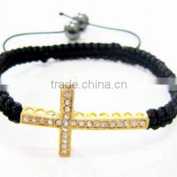 cross bracelet shamballa bracelets wholesale