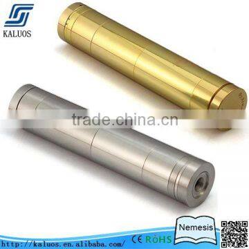 Hottest selling mechanical mod nemesis mod stainless nemesis mech mod