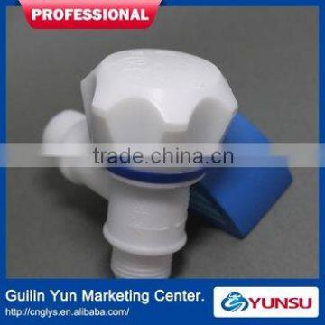 plastic pp abs angle valve