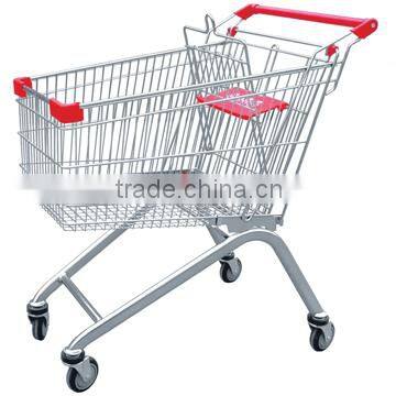 Trade Assurance Hot Selling Metal Grocery Cart, 4 Wheel Carts, Metal Cart Wheels photo-6