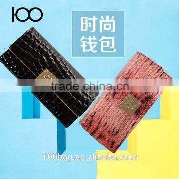 2016 Stylish Hot Sale Genuine Cowhide Leather Wallet for Lady Outdoor Shopping Supplier's Choice photo-2