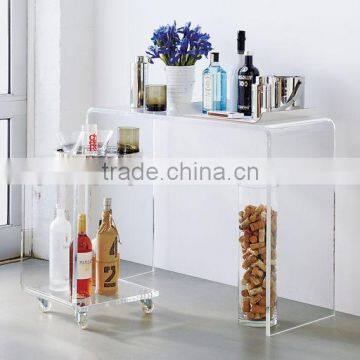 plastic transparent table cover with removable legs