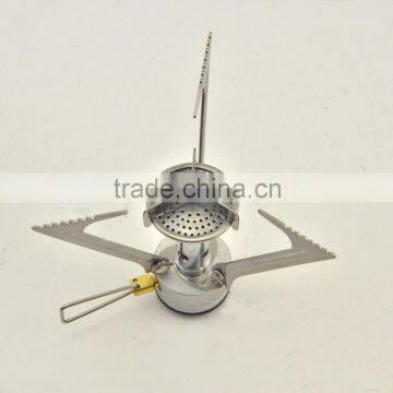 2016 Portable Backpack Tactical Mini Butane Camping Gas Burner Survival Kit Gas Stove Economy Stove for Camping Equipment China photo-2