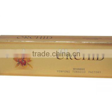 Orchid Gold Cigarette Filter Packaging Box