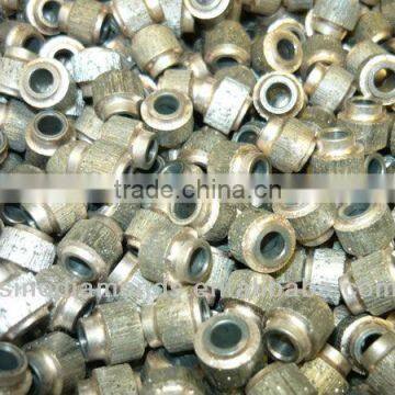 10.5mm premium sintered diamond wire saw bead for cutting concrete