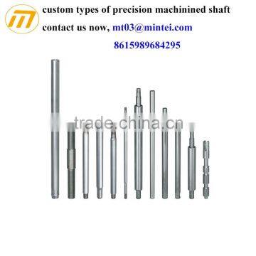 precision stainless steel grooved shaft