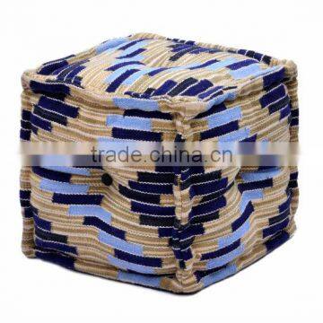 Natural Fibres Endless Stripe pouf