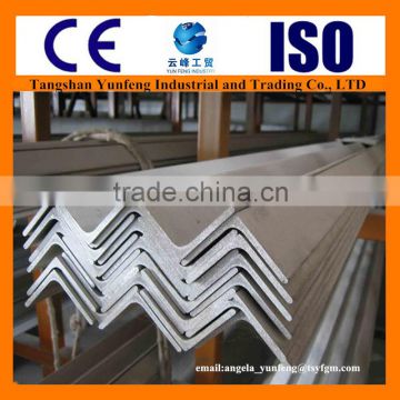 hot selling!!! factory directly supplier angle steel/ hot rolled unequal steel angle