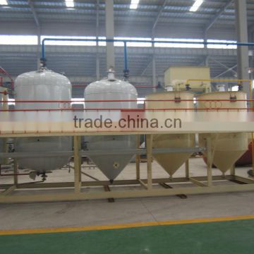 Continuous and automatic cottonseed oil machine