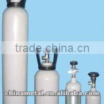 Industrial specialty gas aluminum cylinder