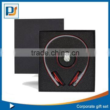 VIP Promotional Gifts USB Power Bank Charger High-end Bluetooth Mini Speaker and Headphone photo-2