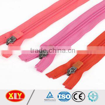 hot sale yg slider rubber puller open end nylon zipper