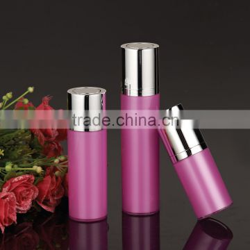 Fancy cosmetic acrylic airless lotion pump bottle