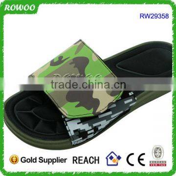 Camo Green Branded High Quality Man Slipper photo-4