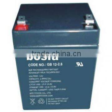 Lead Acid Battery 12v 2.9ah mini fan rechargeable battery cctv camera battery