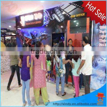 2015 6 Dof Hydraulic System and Electric System 3d,4d,5d,6d,7d,9d,12d Simulator Mobile Cinema Equipment photo-3