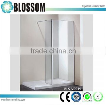 Walk in Bath Screens with 6mm Toughed Safety Glass Top Rated Bathroom Wares