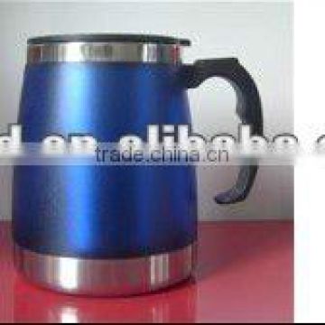 Hot sale!plastic thermal mugs with lids