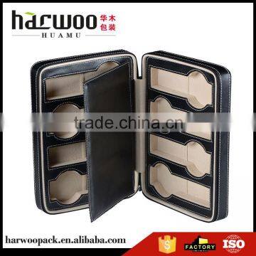 New coming excellent quality leather watch box valet case for sale                        
                                                                                Supplier's Choice