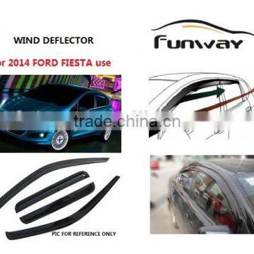 window deflectors side window deflectors suitable for 2014 FIESTA use