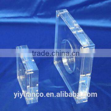 Wavelike Clear Acrylic Photo Frame / Plexiglass Picture Frame photo-3