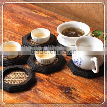 Handmade Solid Wood Cup Mat Customized Design