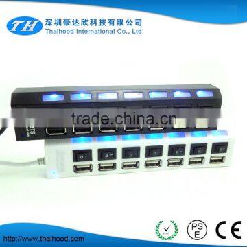 2015 hot selling 7 port 2.0 USB hub