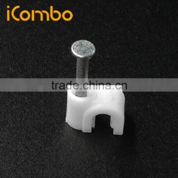 4mm wire management clips clamps for stainless steel cable fasteners