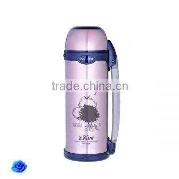 Tumbler Insulated Stainless Steel Thermos Vacuum Flask Travel Pot With Soft Handle