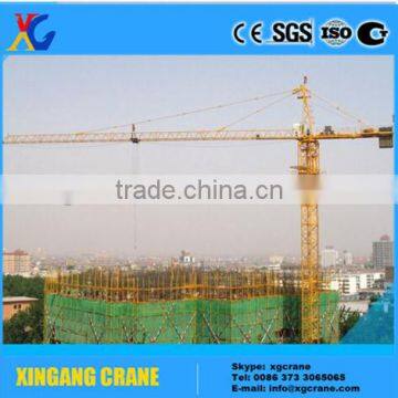 Hot sale 4ton QTZ4510 30-120m height 45m Jib Tower Crane