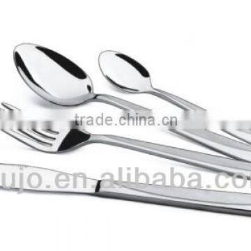 Sand Blast Stainless Steel Silverware Set