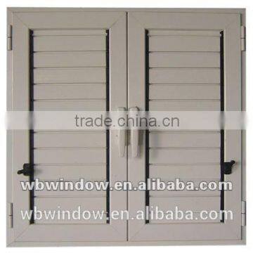 upvc shutter window, hot sale upvc louvers