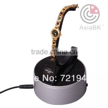 NDL100--battery powered LED display base/holder plastic equipmentfor photography props 3d scanning Christmas tree rotating displ