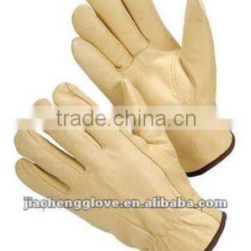 JS138PAKA Pig Grain Leather Driver Glove,China