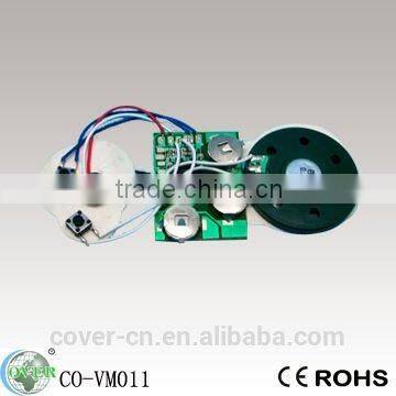 Sound Recording Module for Greeting Cards/Motion Sensor Sound Module/voice Recordable Greeting Card Module