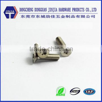 China scew manufacturer M3 stainless steel torx flat head screws