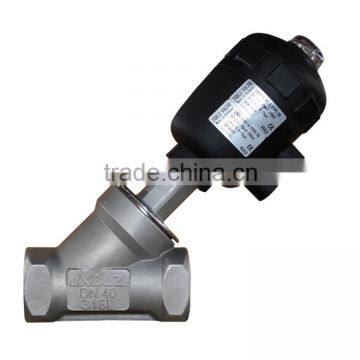 Metallic Pneumatic Control Angle Seat Valve Stainless Steel Angle Valve photo-2