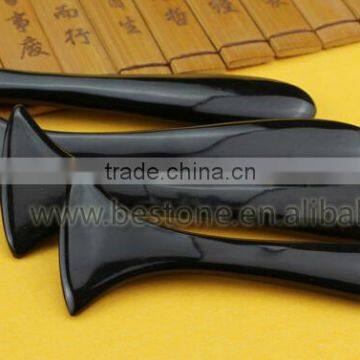 Black Yak Horn Facial Massager Bar photo-6