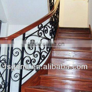 Top-selling modern interior wrought iron stair railings