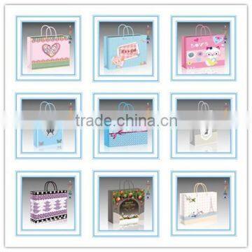china wholesale Newest design delicate paper shopping bag