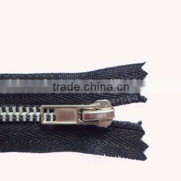 5# Aluminum Zipper Metal Zipper Close End Zipper Auto Lock Zipper Slider Polyester Tape Zipper for Jack photo-2