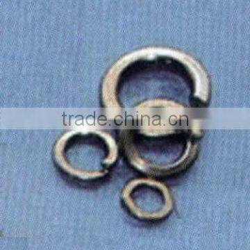 DIN127 spring washer finish black