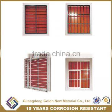 2016 High Quality Security Window, modern iron Window Grill Design