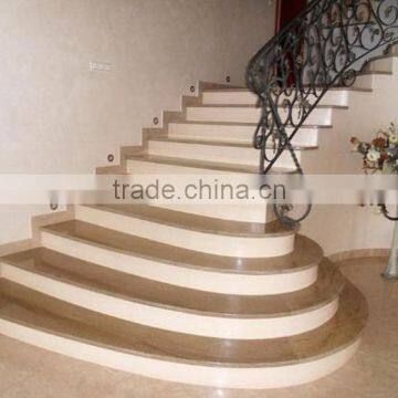 High supply ability hot product interior marble risers & stairs