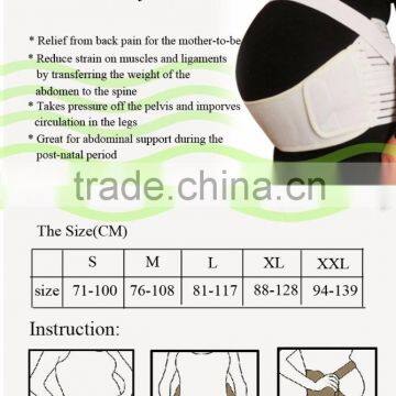 CE Approved Elastic Maternity Pregnancy Support Belt Brace