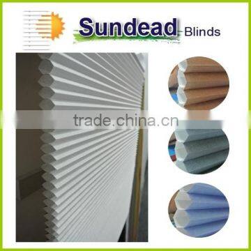 innovative non-woven fabric honeycomb panel curtain blinds china supplier cord-free best blinds for kids
